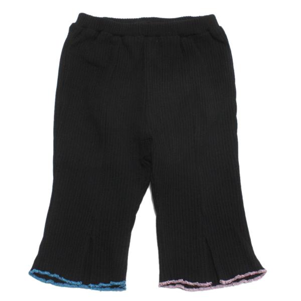 NEEDLE WORKS ニードルワークス“ニードルワークス”の【NeWo】メローパンツ・伸縮性のあるリブ素材・左右で異なる配色がアクセントに・裾にはスリットが入り・同素材のトップスもあるのでセットでもおすすめ・お自宅用でもギフトでも◎関連...