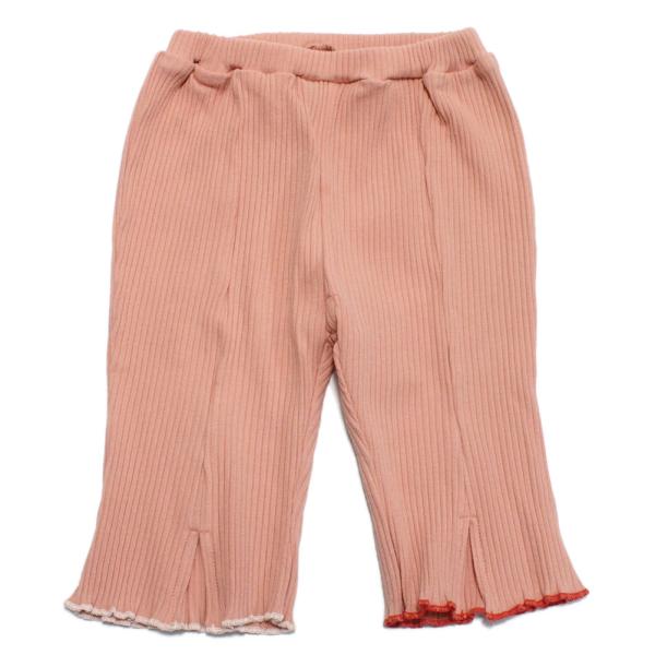 NEEDLE WORKS ニードルワークス“ニードルワークス”の【NeWo】メローパンツ・伸縮性のあるリブ素材・左右で異なる配色がアクセントに・裾にはスリットが入り・同素材のトップスもあるのでセットでもおすすめ・お自宅用でもギフトでも◎関連...