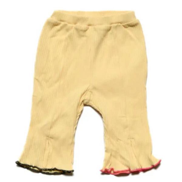 NEEDLE WORKS ニードルワークス“ニードルワークス”の【NeWo】メローパンツ・伸縮性のあるリブ素材・左右で異なる配色がアクセントに・裾にはスリットが入り・同素材のトップスもあるのでセットでもおすすめ・お自宅用でもギフトでも◎関連...