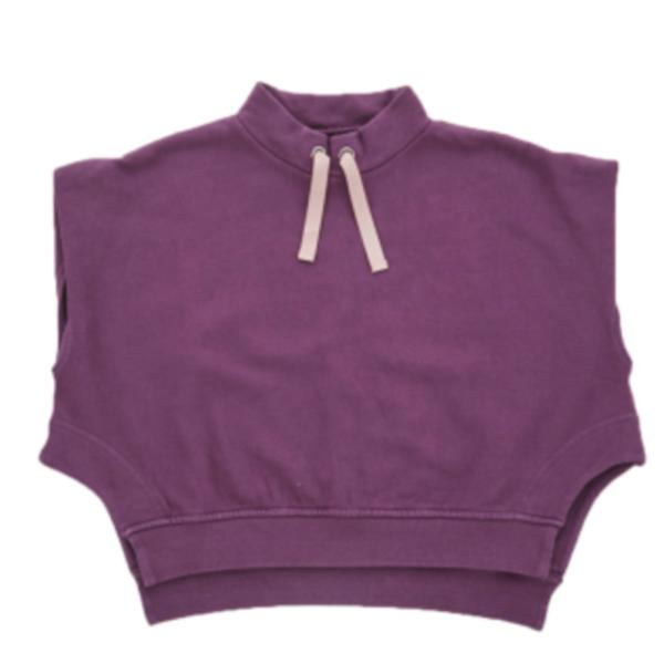 Ocean＆Ground オーシャン＆グラウンド“オーシャン＆グラウンド”のモックネックワイドスウェットベスト・一枚でコーディネートの幅が広がるモックネックベスト・ワイドシルエットが窮屈なく快適な着心地・柔らかで滑らかな空紡糸裏毛素材を使用...