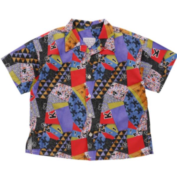 Ocean＆Ground オーシャン＆グラウンド“オーシャン＆グラウンド”のサンフランシスコシティシャツ・ゆるいタッチのプリントデザインがポイント・コーデのアクセントにバッチリ・綿ポリエステルのブロードボディは軽やかな着心地・速乾性もあるの...