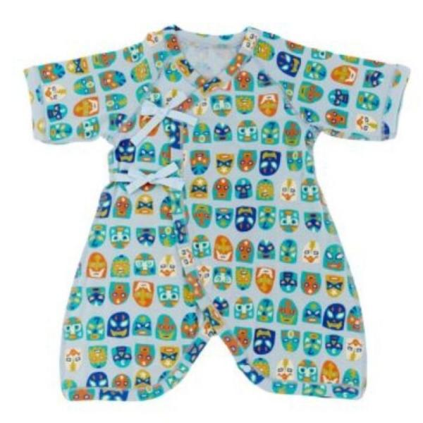 Ocean＆Ground オーシャン＆グラウンド“オーシャン＆グランド”Maskベビー肌着・新生児から着せられるサイズ展開・肌着は何枚あっても重宝するアイテム・スナップボタン仕様で着脱が簡単・体にやさしくフィットして快適・カラフルでユーモラ...