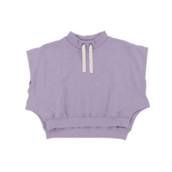 Ocean＆Ground オーシャン＆グラウンド“オーシャン＆グラウンド”のモックネックスウェットベスト・ドロップショルダーシルエットがこなれ感を演出・アクセントになるサイドアーチをプラス・柔らかい裏毛素材で、秋から春先まで着用可能・デイリ...