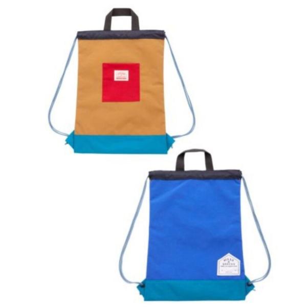 Ocean＆Ground（GOODS） オーシャン＆グラウンドグッズ“オーシャン＆グラウンドグッズ”のMULTI ナップサック・通園・通学の体操服入れとして便利なナップサック・もちろん普段使いにも◎・紐を惹いてしまる巾着タイプ・軽量で丈夫な...