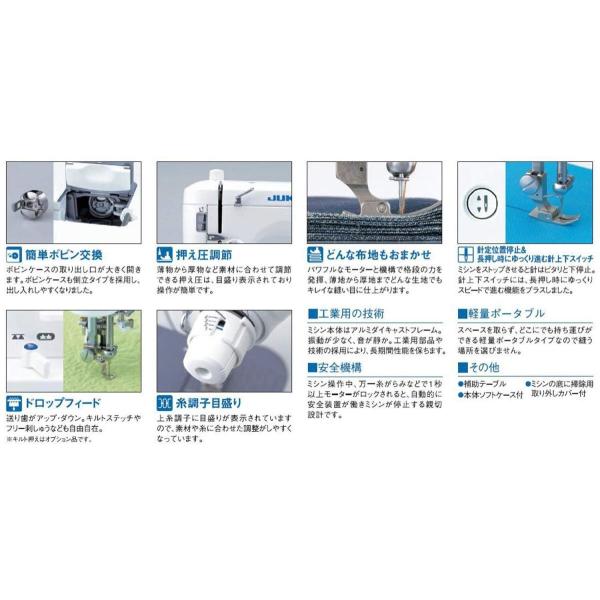 Juki Million 職業用直線ミシン Spur30 補助テーブル付き Tl 30 Million Spur30 ミシン Got