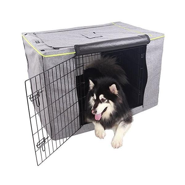 犬小屋ケージカバー ペットサークルカバー ケージカバー 犬猫用 防音 虫よけ 風よけ 日よけ 雨よけ 雪よけ 簡単取り付け 折りたたみ 収納 Efimajsa Hu
