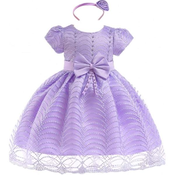 ベビードレス ベビー服 ワンピース女児ドレス セレモニードレス 赤ちゃんドレス 子供ドレス フォーマル プリンセス お宮参り 結婚式 誕生日 Apaproduction Fr