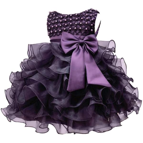 S T ベビードレス 新生児 子供ドレス ベビー服 フォーマル 赤ちゃん 綿裏生地 結婚式 お宮参り 七五三 記念撮影用 パープル 100 Www Radiancemedispas Com