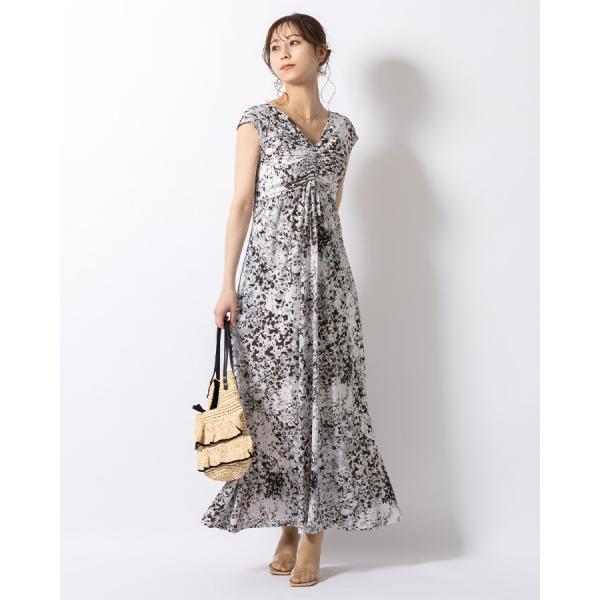 みーたん　ハナエモリ　ALMAENROSE ワンピース 38　未使用 ハナエモリアルマアンローズの美シルエットワンピース38 - メルカリ