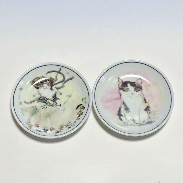 和マンハッタナーズ 猫の豆皿 和マンハッタナーズ 和食器 : 猫雑貨