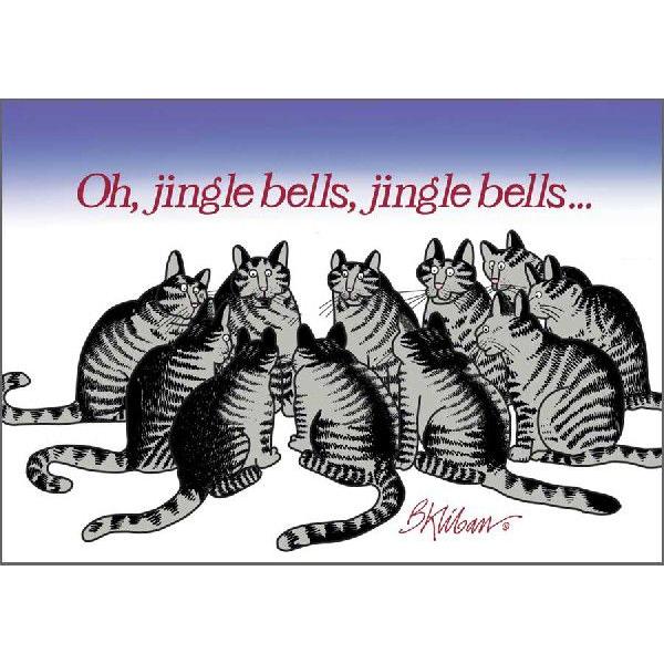 猫のクリスマスカード クリバンキャット ジングルベル : 猫雑貨