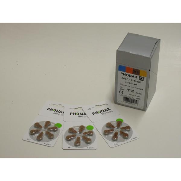 フォナック社製 補聴器用空気電池・以前販売しておりましたシグニア社(旧シーメンス)と製造元が同じドイツ製の補聴器用空気電池です。・高温、多湿で気温の変化が大きい日本の気候に合わせて製造されています。・高出力補聴器にも対応した、長寿命、大電流...