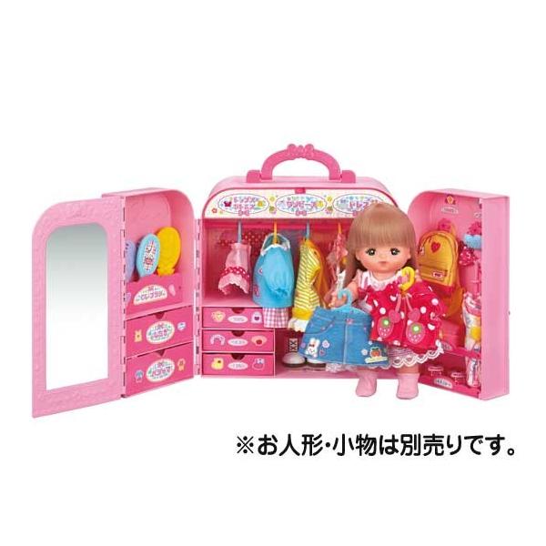 メルちゃん　大量セットで⭐︎ 持ち運び　クローゼット　着せ替え　ドレス メルちゃん 大量セットで⭐︎ 持ち運び クローゼット 着せ替え