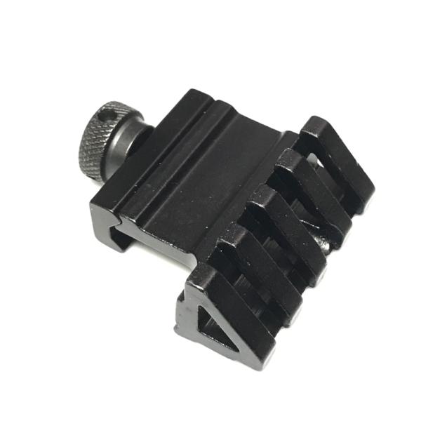 4スロット 20mm ピカティニー 45度オフセット マウントレイル