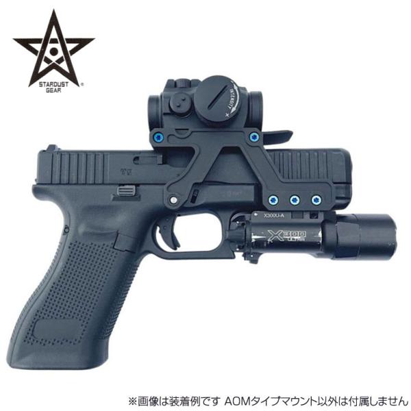 StardustGear スターダストギア Agency SDG×M-3D グロック用 AOMタイプ オプティックマウント 送料無料