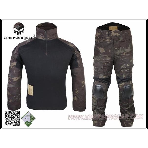 CRYE PRECISION G2 コンバットシャツ　パッド付き　SMS Emerson Crye Precision type G2 コンバットシャツ＆パンツ/マルチカム