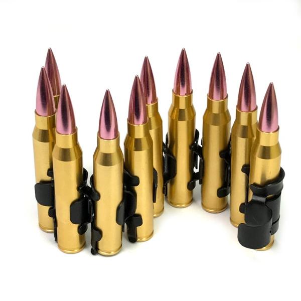 金属製弾薬ベルト ダミーカート 米軍実物 薬莢 ダミーカート 45連発 5.56mm ベルトリンク ARMS