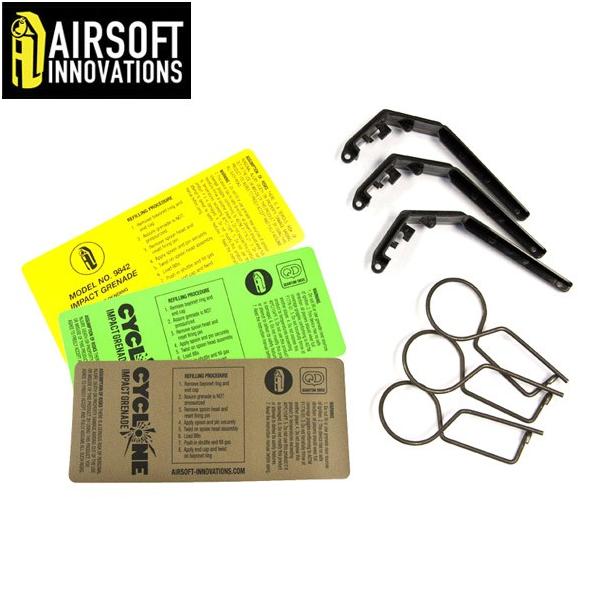 AIRSOFT INNOVATIONS サイクロン グレネード 専用 スペアパーツキット