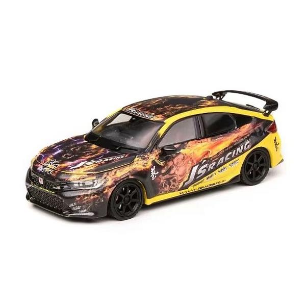 モーターヘリックス 1/64 ホンダ シビック 無限 RR FD2 1/64 ホンダ Civic (FD2) 無限 RR レッド[MOTORHELIX]《発売済