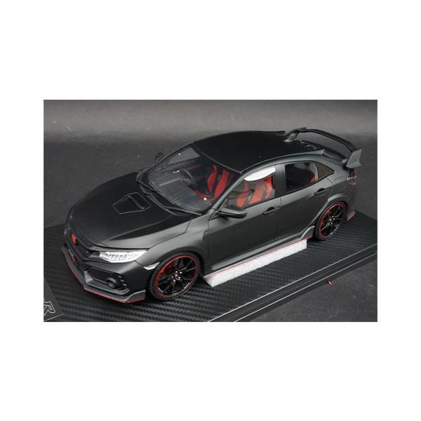 20B05-05 onemodel 1/18 z_ Civic Type-R FK8 Matt Black 