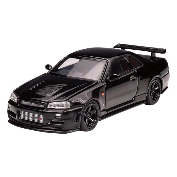 みんくる 1/64 日産 スカイライン GT-R R34 Z-TUNE Zチューン ブラック