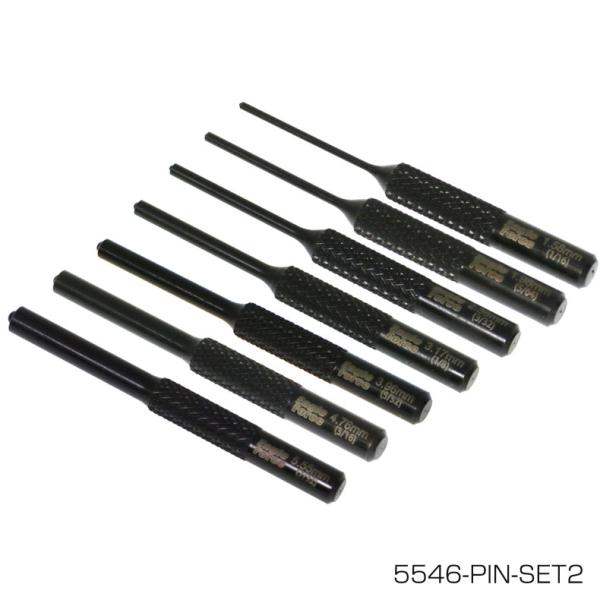 Eagle Force イーグルフォース SPガンピンリムーバー 7本セット スリムタイプ ピンポンチ 5546-PIN-SET2 メール便可
