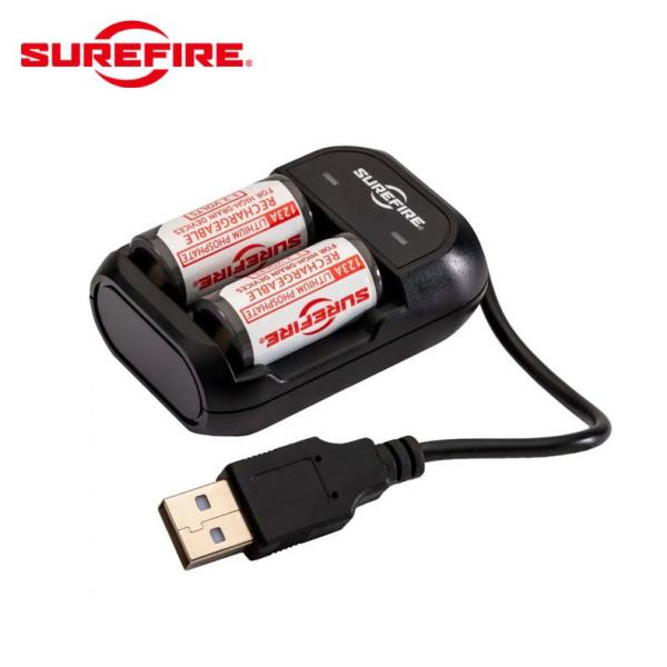 SUREFIRE リチャージブルバッテリー＆チャージャー〜123A mqdefault.jpg