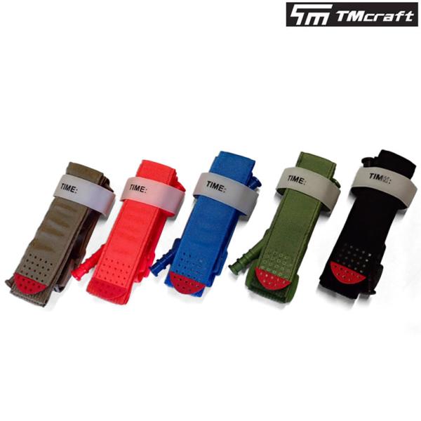 TMcraft ターニケット Tourniquet 止血帯 BLACK GREEN BLUE RED TAN