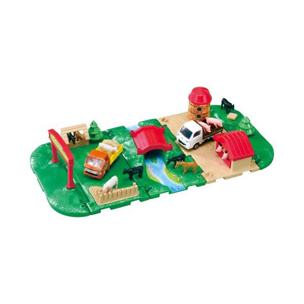 トミカワールド トミカ&タウン にぎやか牧場セット : mimiy - 通販