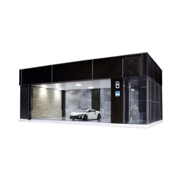 トミカガレージプレミアムブラックエディションとニスモライトアップシアターのセット トミカプレミアム tomica GARAGE PREMIUM BLACK Edition トミカ