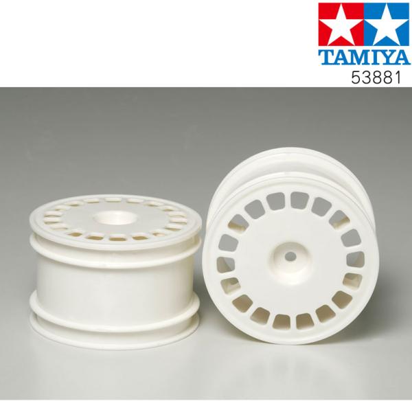 タミヤ TAMIYA OP.881 後輪 ラージディッシュホイール 62/35 53881