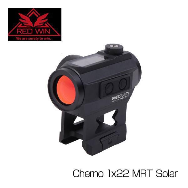 Red Win Optics Cherno 1x22 MRT Solar ドットサイト 実銃対応 BK 送料