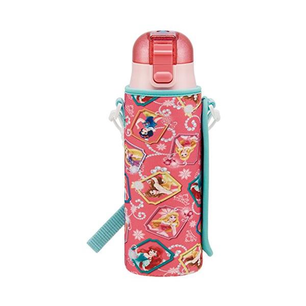他サイト： スケーター(Skater) 直飲み ステンレス 水筒 470ml ボトルカバー付き ディズニー プリンセス 女の子 KSDC4-Aの商品画像