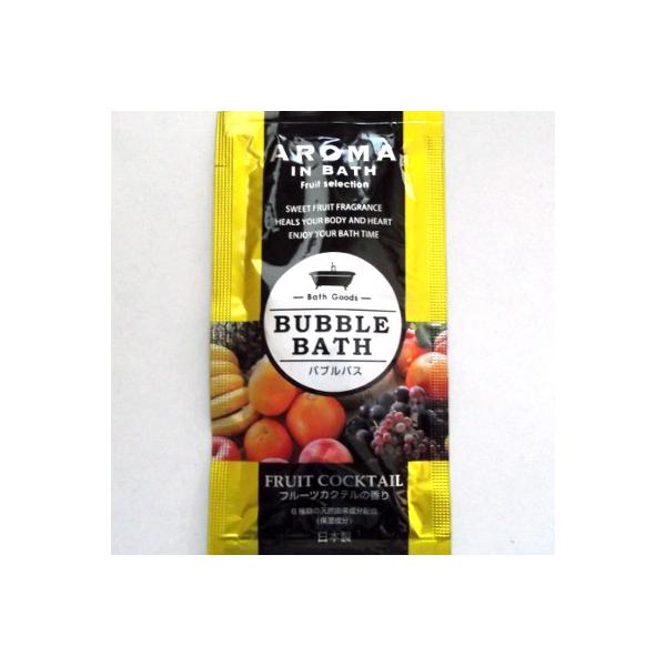 アロニエエキス、ハマメリスエキス、アルニカ花エキスなど、6種類の天然由来成分（保湿成分）配合のバブルバス。甘い芳醇なフルーツの香りで心も体も癒されます。12ml/日本製/株式会社フィード