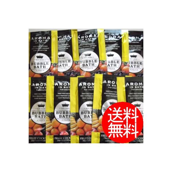 アロニエエキス、ハマメリスエキス、アルニカ花エキスなど、6種類の天然由来成分（保湿成分）配合のバブルバス。甘い芳醇なフルーツの香りで心も体も癒されます。12ml×10包/日本製/株式会社フィード