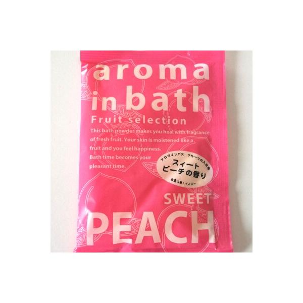 アロマインバス スィートピーチの香り