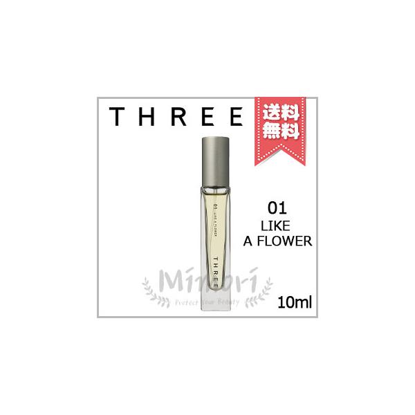 並行輸入品 THREE スリー エッセンシャルセンツ 01 LIKE A FLOWER 10ml【送料無料】