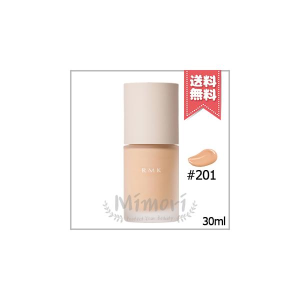 並行輸入品 RMK アールエムケー リクイドファンデーション フローレスカバレッジ プラス #201 SPF22/PA++ 30ml【送料無料】