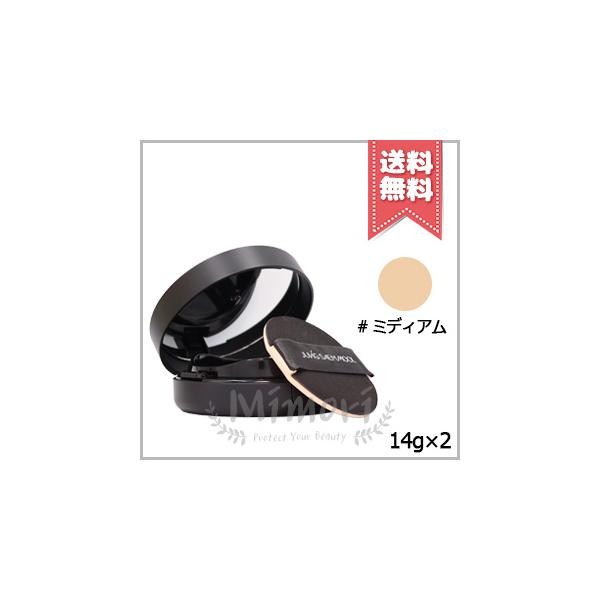 並行輸入品 JUNG SAEM MOOL ジョンセンムル スキンヌーダー クッション #ミディアム SPF50+/PA+++ 14g×2 ※パフ付き【送料無料】