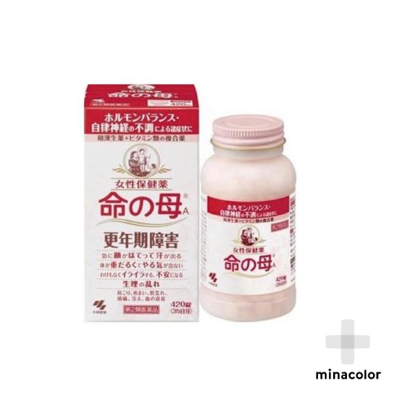 命の母a 4錠 35日分 更年期のほてり めまい 小林製薬 第2類医薬品 ミナカラ薬局 Paypayモール店 通販 Paypayモール