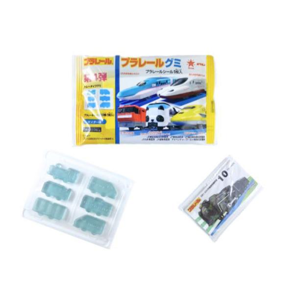 大人気鉄道玩具「プラレール」の車両がモチーフになった、見て楽しい・食べておいしいプラレールグミ第4弾。電車型のグミは、カラフルで細部までこだわったデザイン。プラレール好きなお子さまはもちろん、コレクションとしても楽しめるお菓子です。1袋にグ...