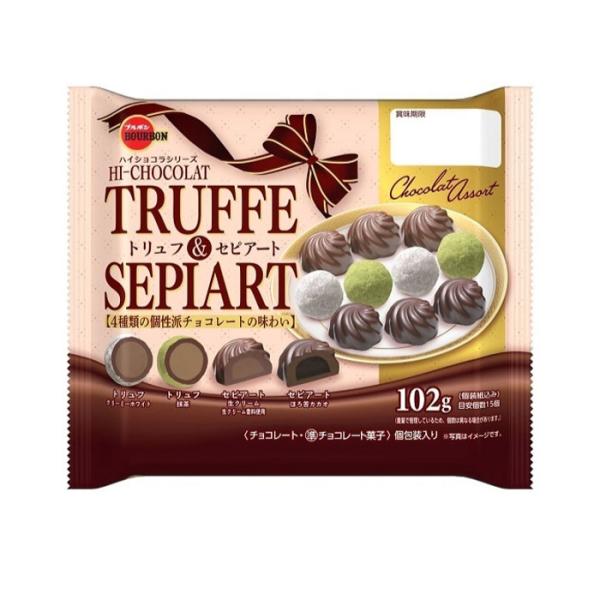 トリュフだわん！様 ブルボン ブルボントリュフ&セピアート102g T4901360361649アソート