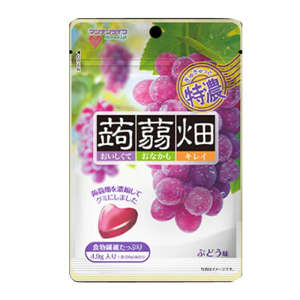 マンナンライフ (株)マンナンライフ ぎゅぎゅっと特濃蒟蒻畑ぶどう味