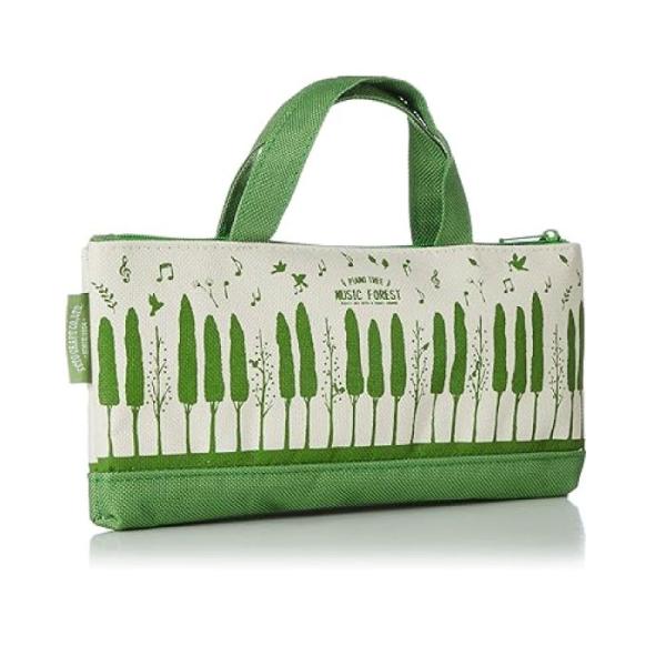 【期間限定特価】セトクラフトペンケース(Piano Tree)　T4945119102084 音楽モチーフ ピアノデザイン かわいいペンポーチ スリムペンケース レディース文具 爆買