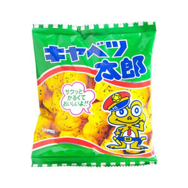 菓道 キャベツ太郎14g T4971749110304 駄菓子 キャベツ太郎 お菓子 まとめ買い コーンスナック ソース味 駄菓子 人気 おやつ 子供 イベント 景品 お菓子 縁日