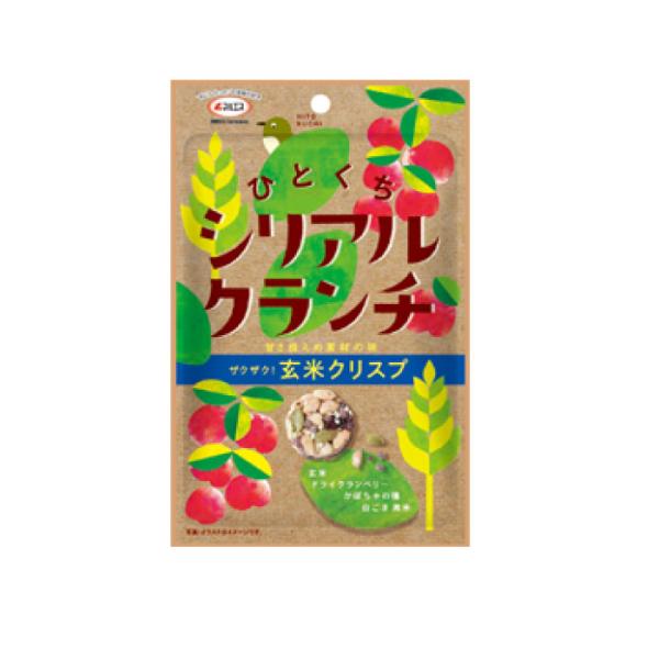 ひとくちシリアルクランチ 玄米クリスプ 35g T4978576295198 シリアル