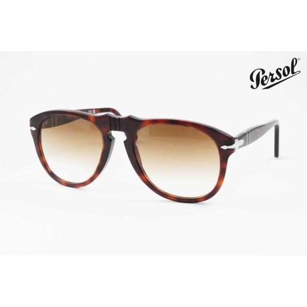 persol（ペルソール） サングラス 649 24/51 ティアドロップ フレーム