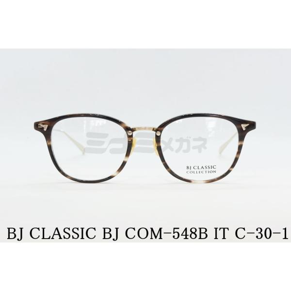 最新作の BJ CLASSIC COLLECTION メガネ COM-548B IT C-30-1 ウェリントン メガネ・老眼鏡