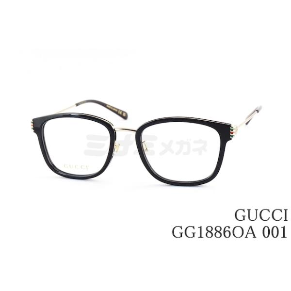 GUCCI メガネ GG1886OA 001 ウェリントン グッチ シェリーライン GG