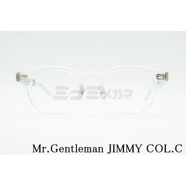 MISTERGENTLEMAN Mr.Gentleman メガネ JIMMY COL.C クリア ジミー 